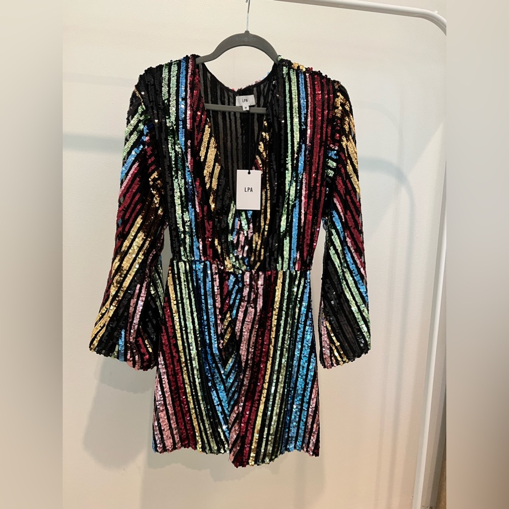 LPA twist front dress with kimono sleeves